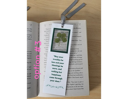 Clover bookmarks