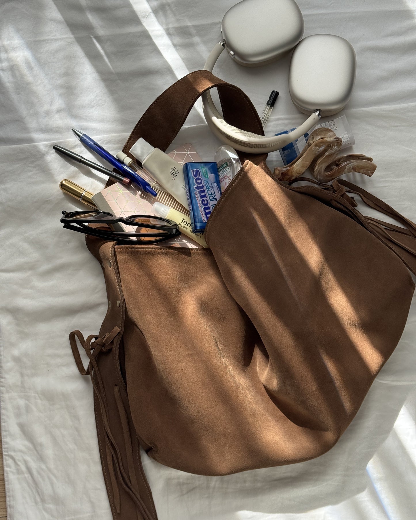 The Lola Suede Slouch