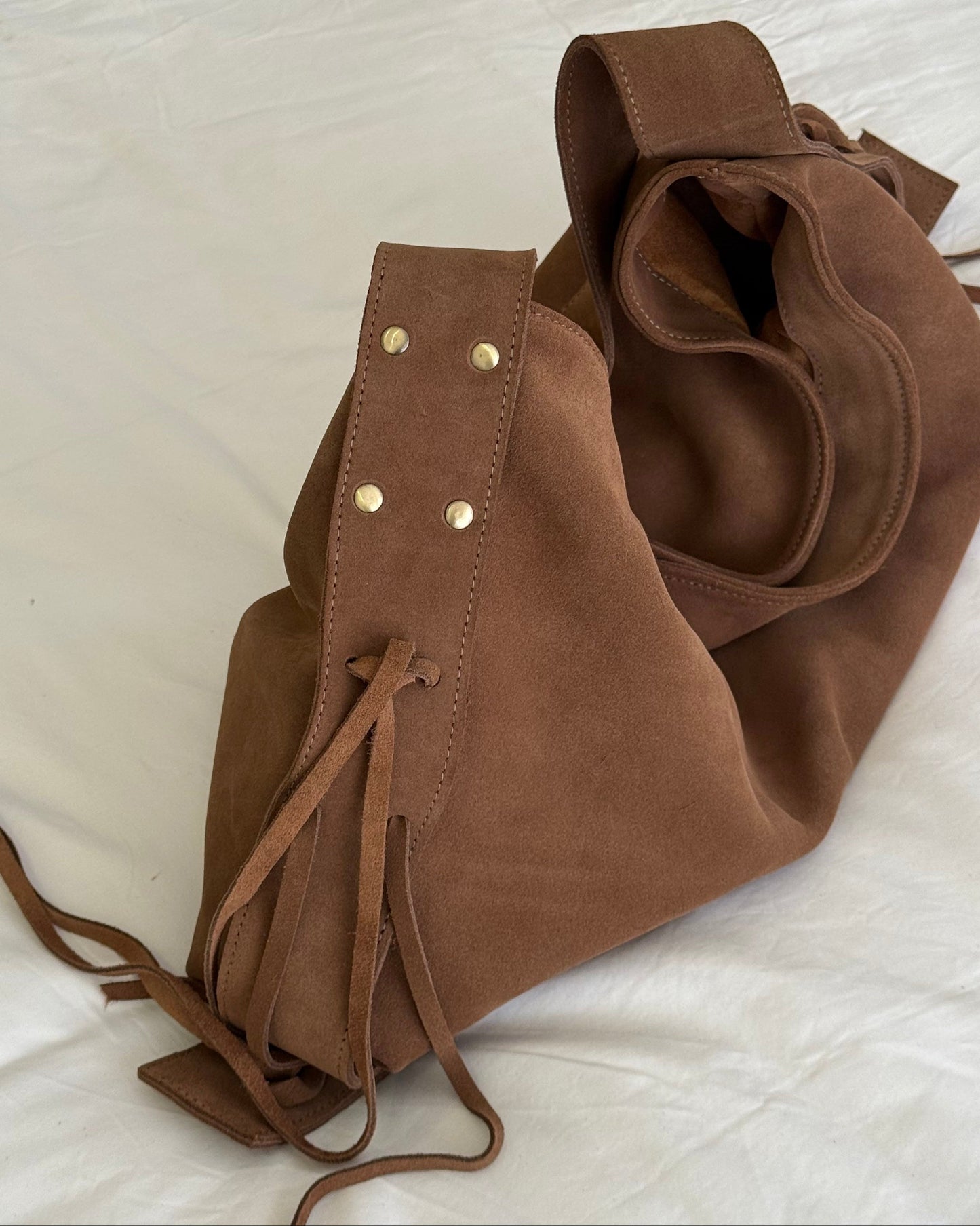 The Lola Suede Slouch
